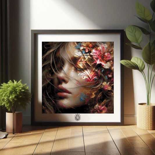 Fleur Portrait Painting