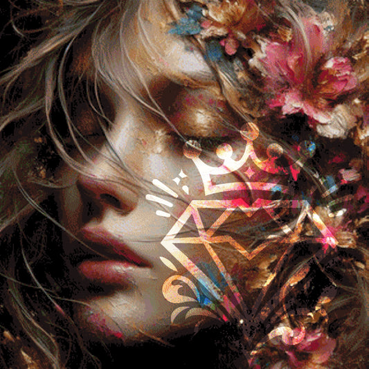Fleur Portrait Painting