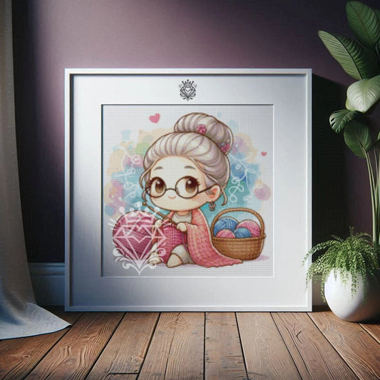 Lore the knitting grandma