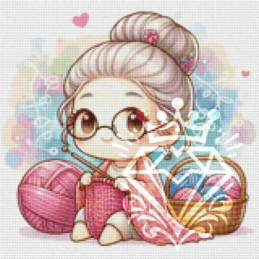 Lore the knitting grandma