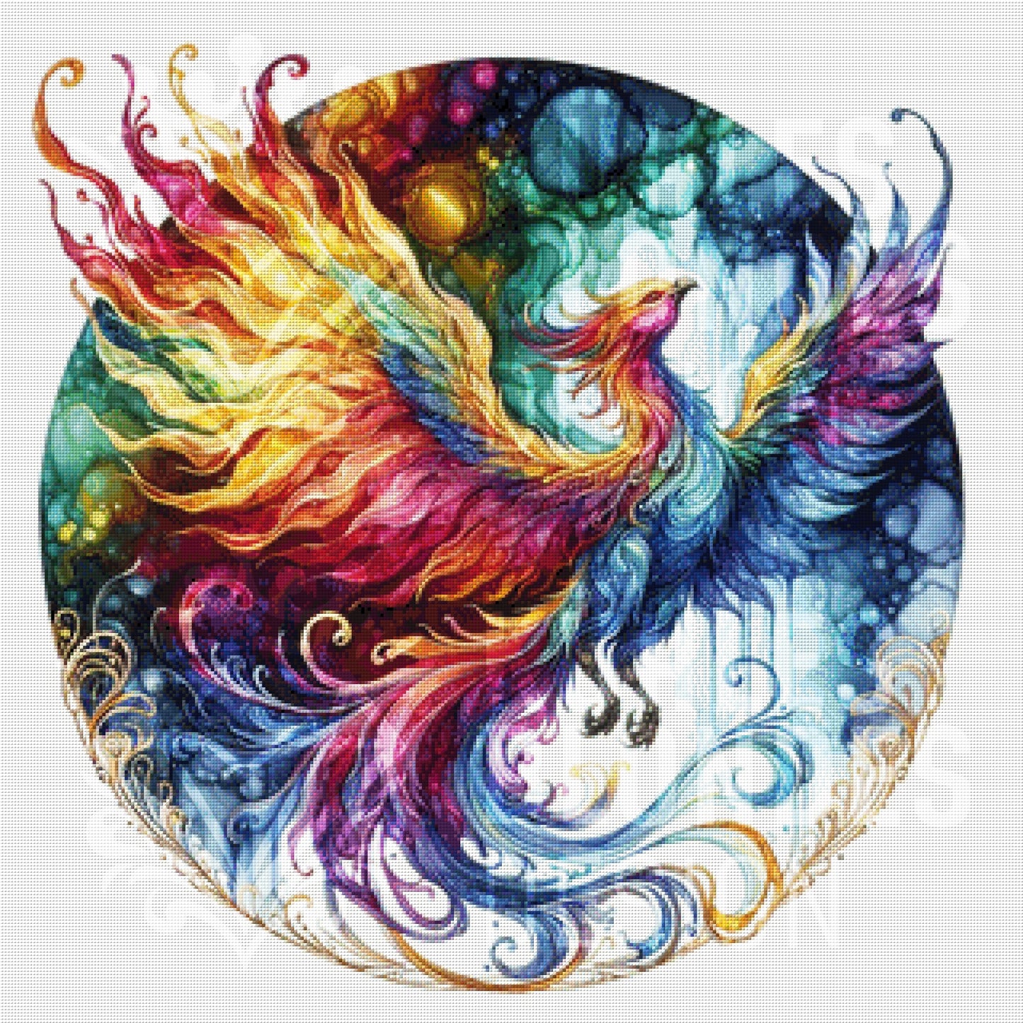 Phoenix Rainbow Rising