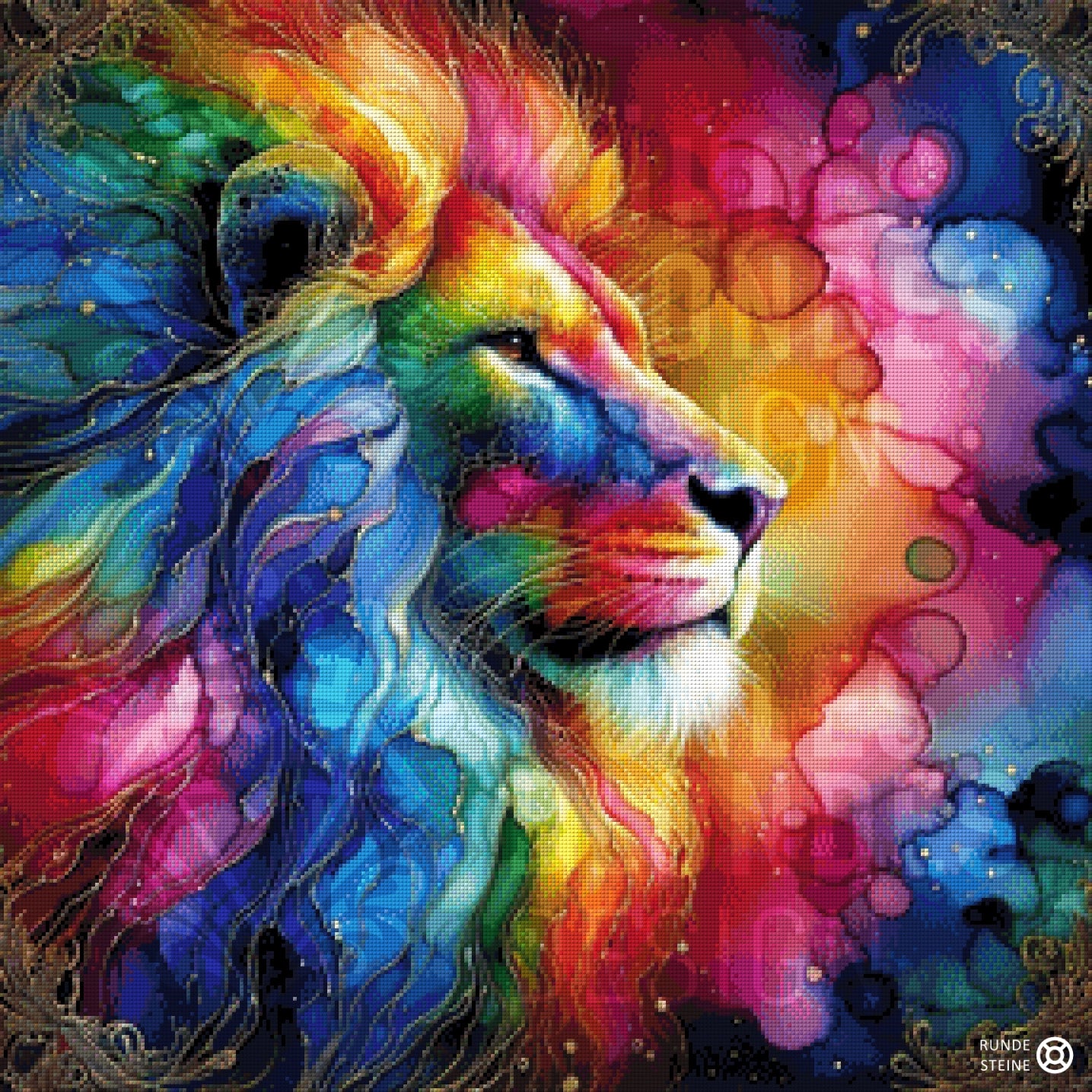 Regenbogen-Löwe