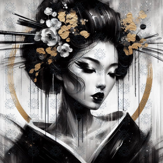 Modern Geisha - 71 colors including rhinestones