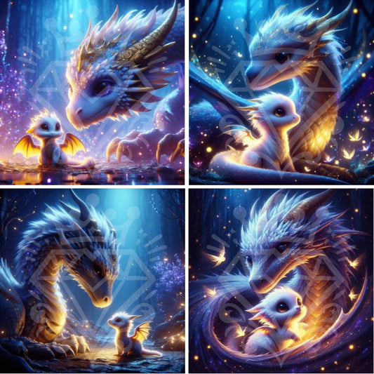 Drachen-Mutterliebe