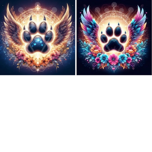 paw with wings