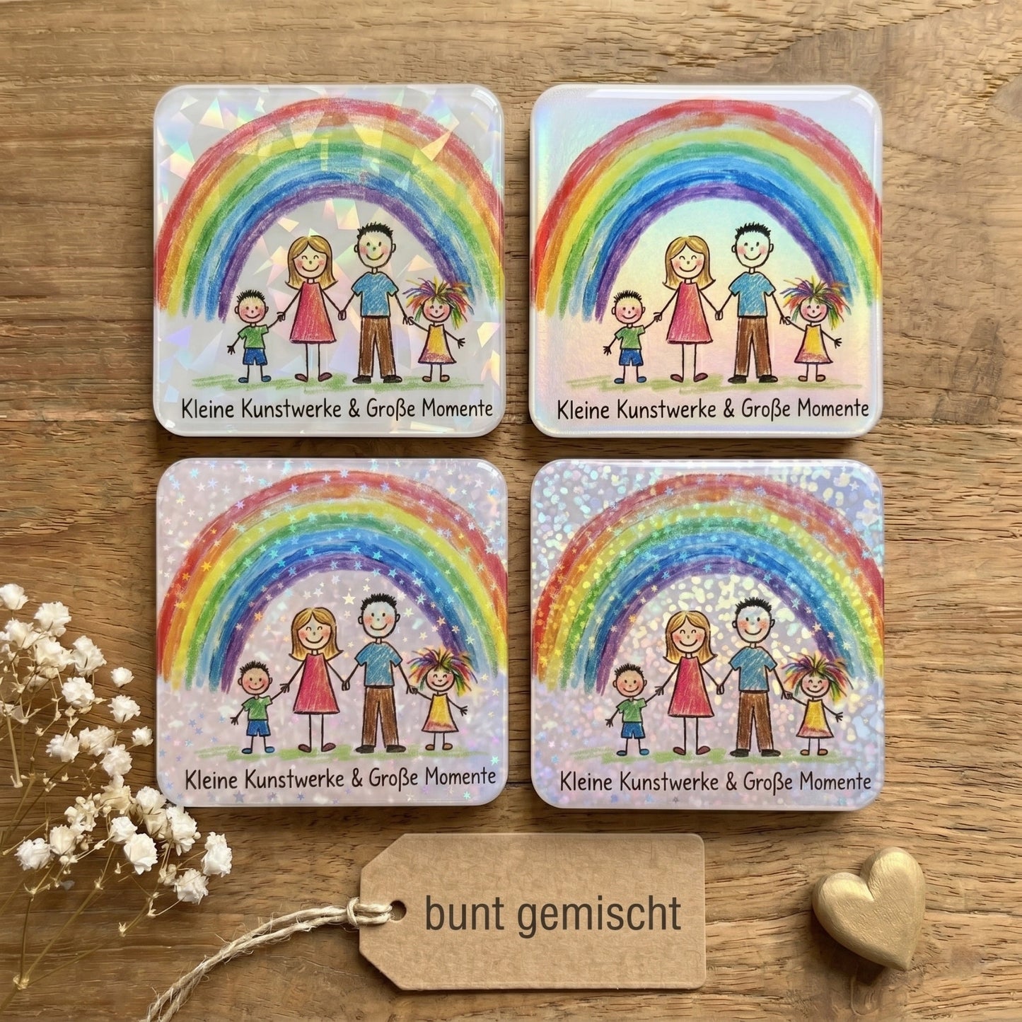 Personalisierter Magnet 5x5 cm