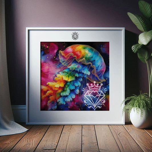 Regenbogen-Qualle