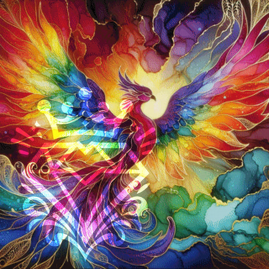 Regenbogen-Phönix