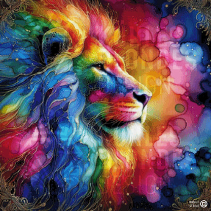 Regenbogen-Löwe