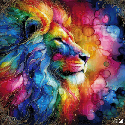 Regenbogen-Löwe