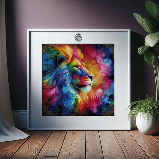 Regenbogen-Löwe