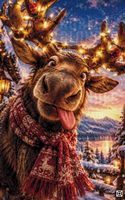 Elchbert im Weihnachtsfieber