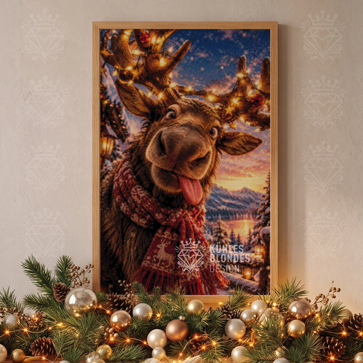Elchbert im Weihnachtsfieber