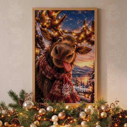 Elchbert im Weihnachtsfieber