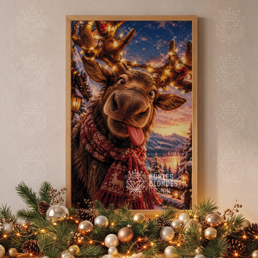 Elchbert im Weihnachtsfieber